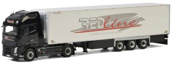 WSI01-2804 - VOLVO FH04 Globetrotter XL 4x2 e rimorchio frigorifero Cherreau transport Red Line