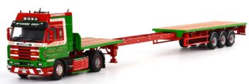 WSI02-1599 - SCANIA R143 Streamline 4x2 e MC GAWN BROTHERS pianale estensibile a 3 assi