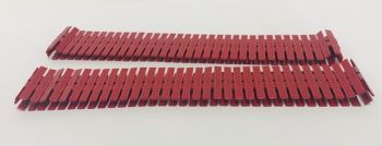 YCC522-2 - Set di binari per gru LIEBHERR LR 1600 Rosso RAL 3002