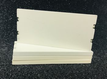 YCC604-8 - 4 Piattini - 11 x 5 cm - Bianco