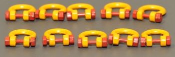 YCC639-2 - 10 Grilli - 150/200 Tonnellate Giallo - Miniatura