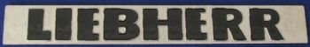 YCC667 - 6 Logo per gru LIEBHERR LR1750